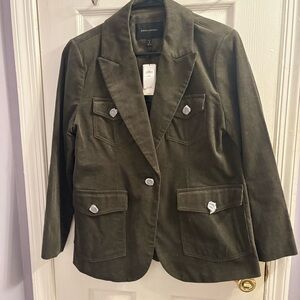 Banana Republic Dark Olive Blazer